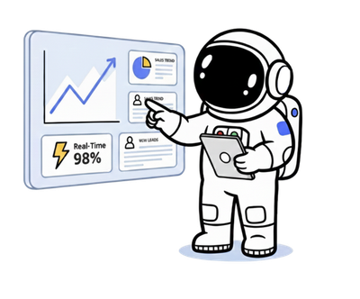 Dashboards personalizados para visualizar métricas de negocio en tiempo real y tomar decisiones informadas